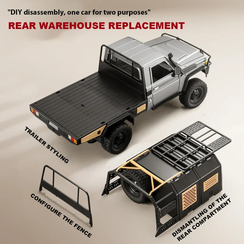 BeastCrawler™ 4WD RC Off-Road Truck