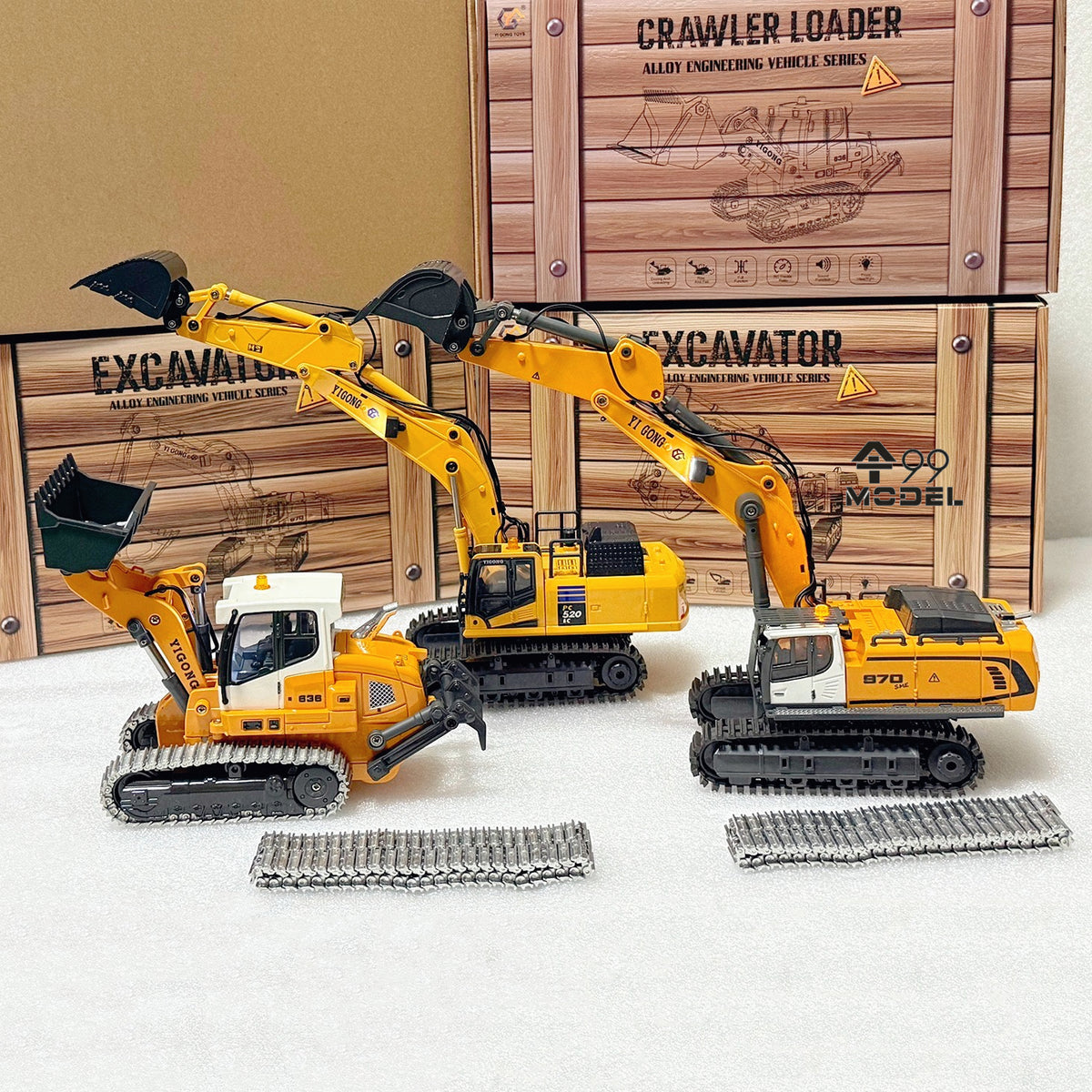 Zoblex MiniBuild 1:50 RC Excavator