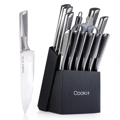 CulinaryCraft™ Deluxe 15-Piece Knife Set