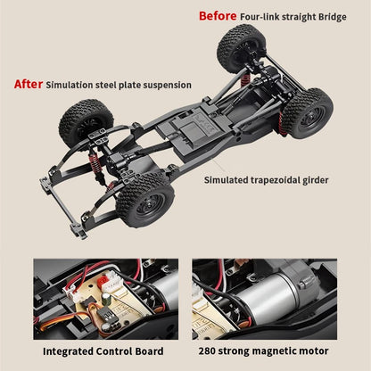 BeastCrawler™ 4WD RC Off-Road Truck